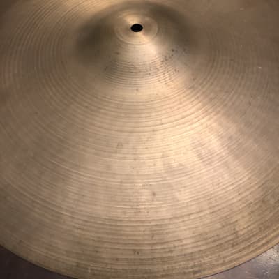 Zildjian Vintage Cymbal Pack (20" Ride,18" Crash, & 14" Hi Hats) 70s image 14