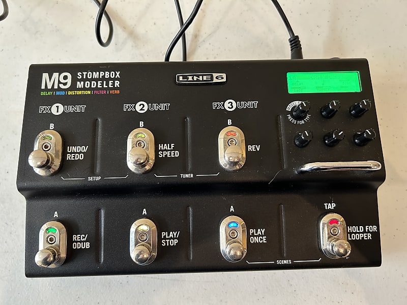 LINE6 M9 Stompbox Modeler アダプター付 Line 6 ( ライン6 ) M9