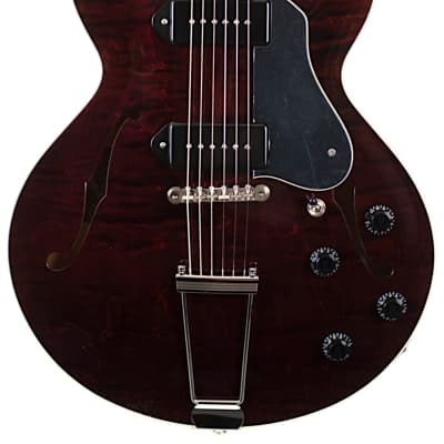 New Collings I-30 LC Oxblood w/Lollar Dog Ear P-90 Pickups #24823 image 3
