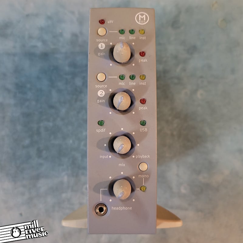 Focusrite DigiDesign MBox USB Audio Recording Interface Used