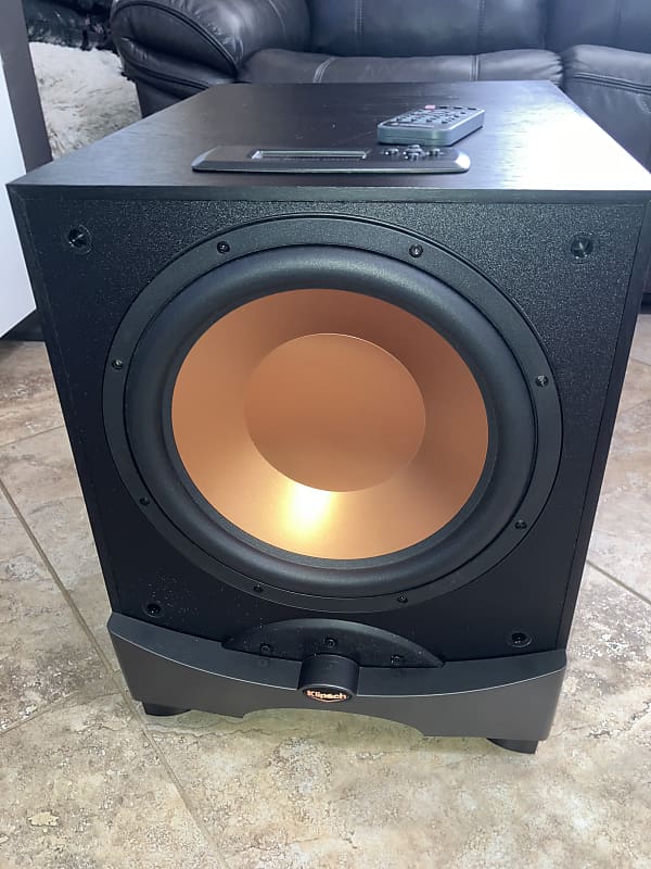 Klipsch Remote Controlled 12” Subwoofer with New Factory Amp Reverb