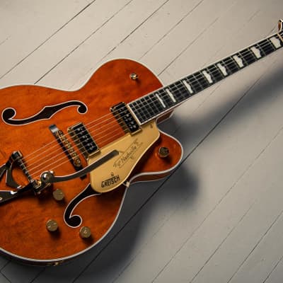Gretsch G6120TG-DS Players Edition Roundup Orange image 23