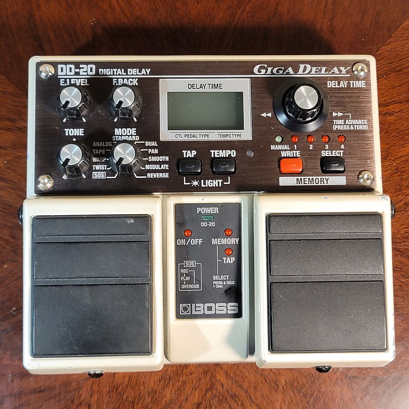 Boss DD-20 Giga Delay 2005 - Present - White | Reverb