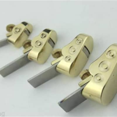 Woodworker making tools, 4pcs different sizes Mini Brass planes small planes image 2
