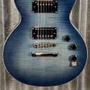 ESP LTD EC-256FM Eclipse See Thru Cobalt Blue Guitar & Bag LEC256CB #0315 Used