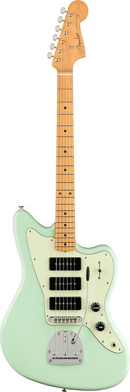 Fender Noventa Jazzmaster Electric Guitar Surf Green w/ Gigbag "Mint Condition" image 1