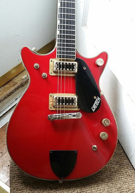 Gretsch 6131 Jet Firebird 1963 Red Black w Case Reverb