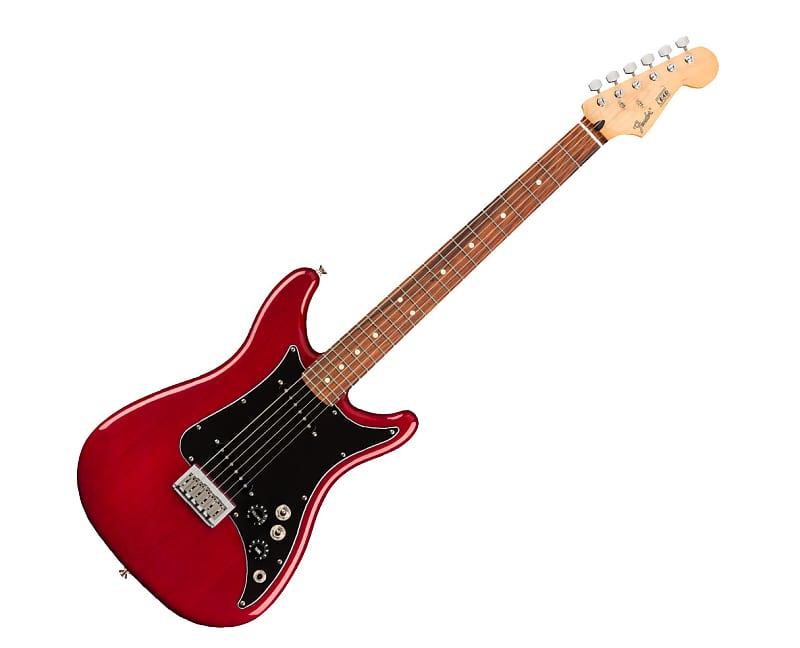 Used Fender Player Lead II - Crimson Red Transparent w/ Pau Ferro FB image 1