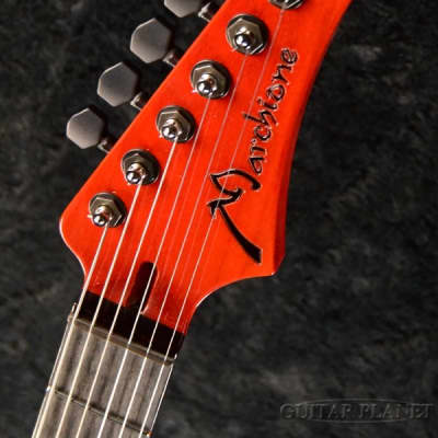 Marchione ''Uni Body'' Carve Top SSH -Roasted Basswood / Trans Red- by Stephen Marchione image 4