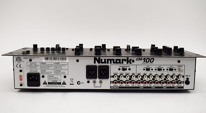 Numark CM100 4-Channel DJ Mixer | Reverb