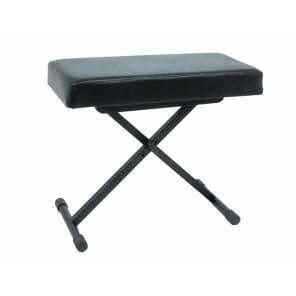Quik-Lok BX-8 Small Keyboard/Piano Bench with Extra Thick Cushion