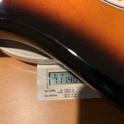 Fender California Fat Stratocaster with Maple Fretboard 1997 - 1998 Sunburst image 12