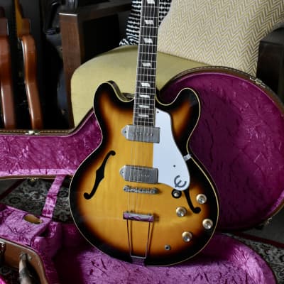 Epiphone USA Collection John Lennon “1965” Casino Vintage Sunburst w/OHSC, No.734 image 5