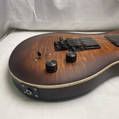 PRS Paul Reed Smith Dustie Waring Signature CE24 CE-24 Floyd Guitar with Gig Bag 2020 - Burnt Amber Smokeburst image 9