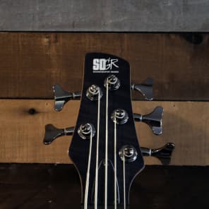 Ibanez SDGR SRX 505 - 5 String Bass Guitar - Gray / Black image 3