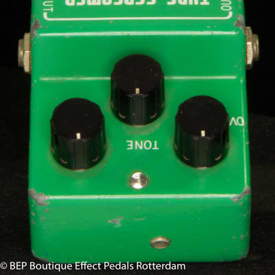 Ibanez TS-808 Tube Screamer with Texas Instruments RC4558P Malaysia op amp 1980 with "R" Logo s/n 126957 Japan image 7