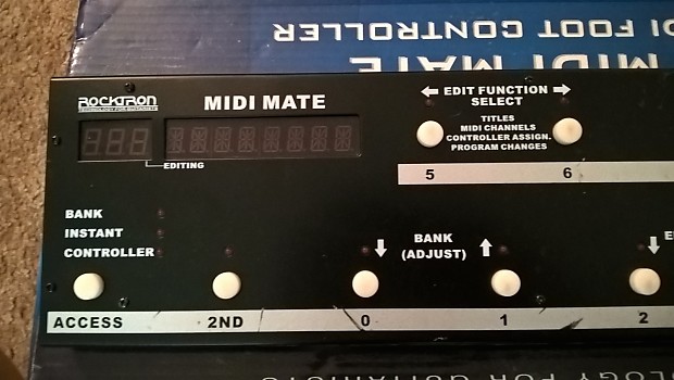 Rocktron Midi Mate Midi Controller | Reverb