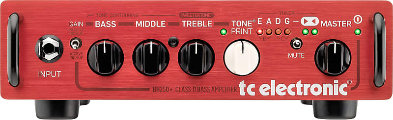 TC Electronic BH250 TonePrint Enabled Micro Bass Head