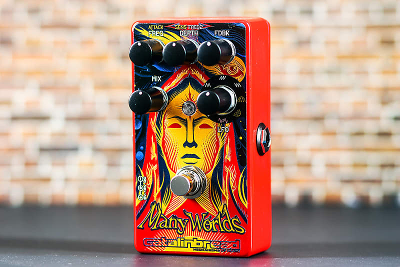 Catalinbread Many Worlds Phaser - Red Graphic image 1