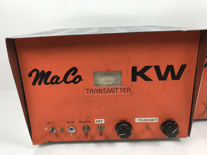 MaCo 1 KW Linear Tube Amplifier w/ Power Supply