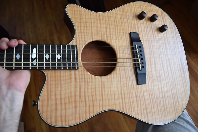 Kiesel CC275 Craig Chaquico , Acoustic electric guitar, Reverb