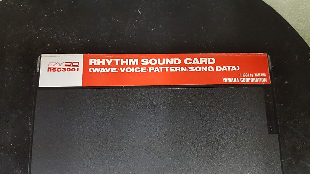 Yamaha RSC3001 Percusssion Sound Card For RY30 & RM50 Drums / TG / SY  Synths | Reverb