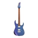 Ibanez GRG121SPBMC RG Series GRG 6-String Electric Guitar (Right-Hand, Blue Metal Chameleon)