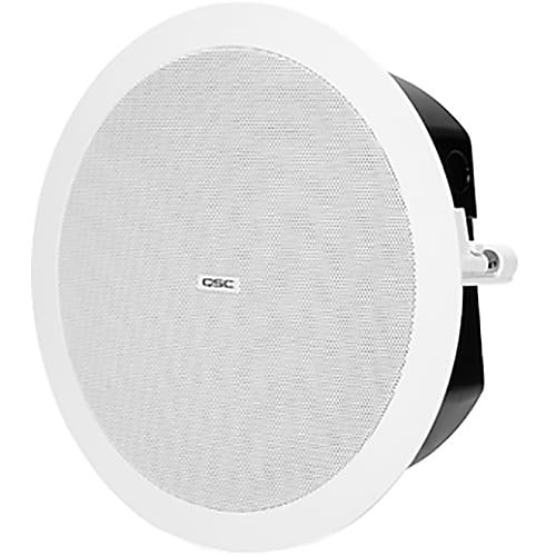 QSC	AD-C4T-LP AcousticDesign Low-Profile 2-Way 4.5" Ceiling Speaker image 1