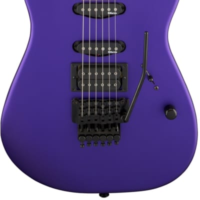 Charvel USA Select San Dimas Style 1 HSS FR Satin Plum Electric Guitar With Case image 2