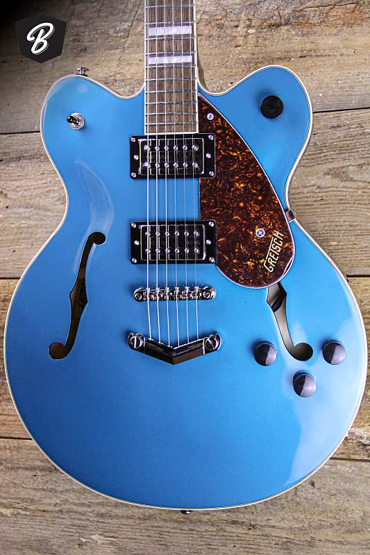 Gretsch G2622 Streamliner Center Block w V Stop Tail in Ocean Turquoise Reverb Brazil