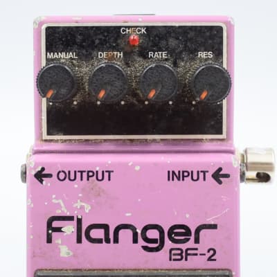 Boss BF-2 Flanger 1980-1984 (Black Label) Made In Japan | Reverb 