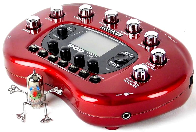 Line 6 Pod X3 Guitar Preamp Amp Modeler +Top Zustand + OVP + | Reverb