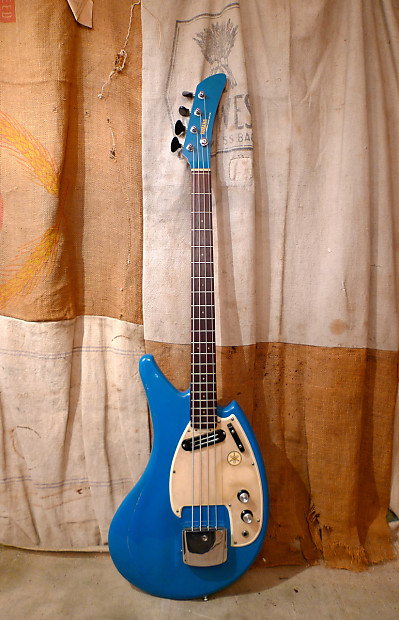Yamaha  SB1-C Flying Banana 1960's Blue image 1