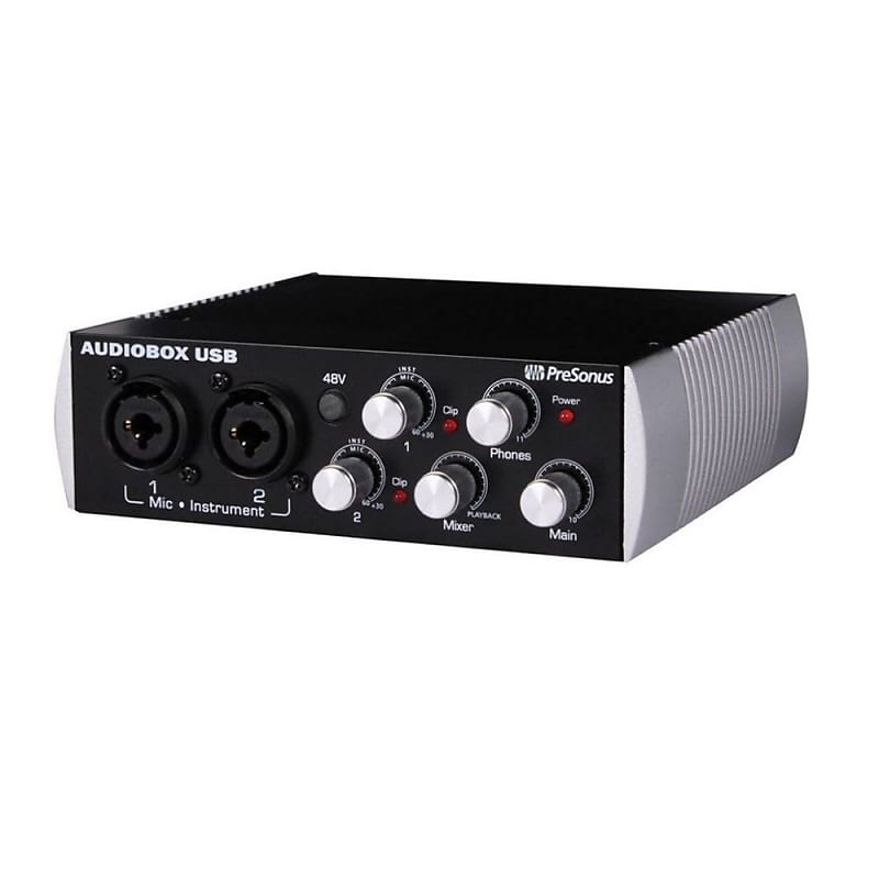 PreSonus AudioBox USB Black Edition 2x2 USB Recording Interface image 1