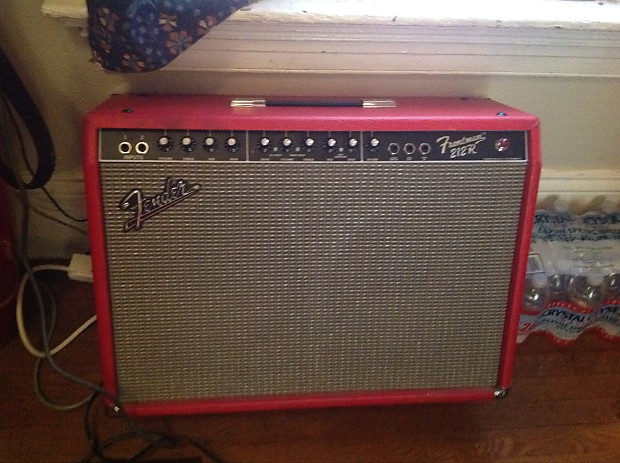 Fender Frontman 212R 2x12" Combo Red 2012 Red image 1