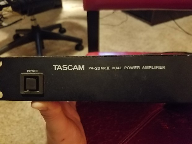 Tascam PA-20 Mkii Dual Power Amp | Reverb