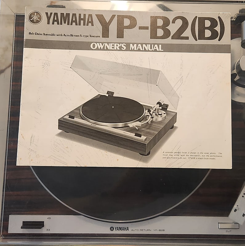 Yamaha YP-B2B 1978 - Walnut Veneer  			