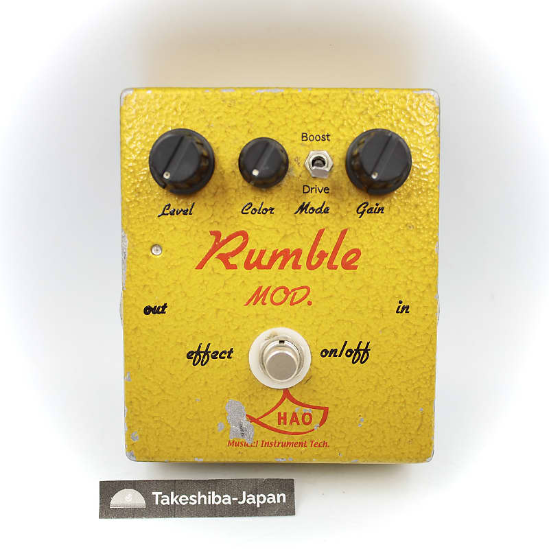 HAO Rumble Mod. Overdrive Guitar Effect Pedal 1110RMOD1906