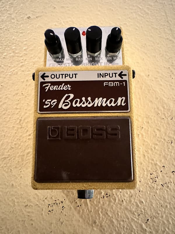 Boss FBM-1 Fender Bassman Overdrive Pedal