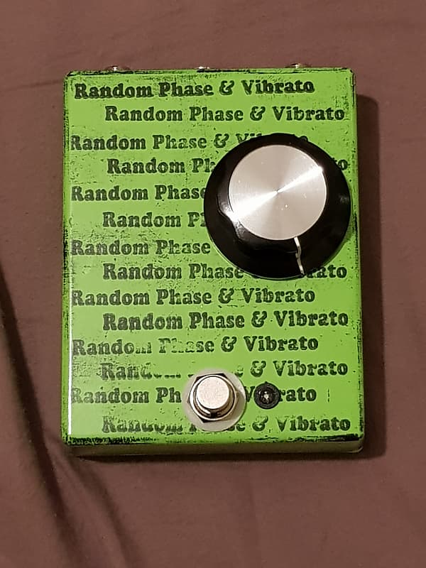 Mid-Fi Electronics Random Phase & Vibrato Pedal Great Condition With Box