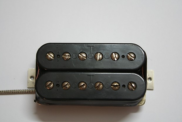 1970s Gibson T-top Dirty Fingers Patent number humbucker