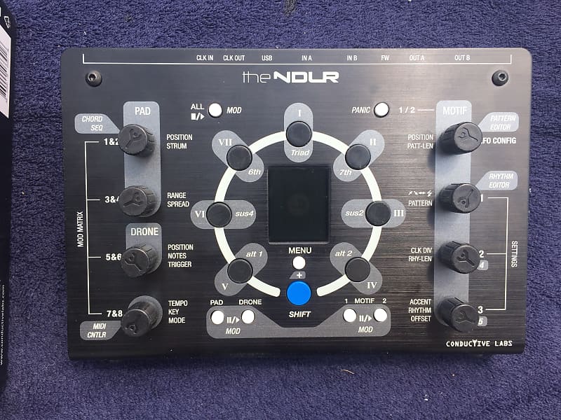 Conductive Labs NDLR Complex MIDI Arpeggiator. As new in box.