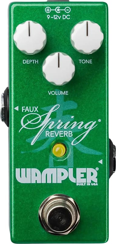 【jasmine】Silver Spring Reverb Wampler Mini Faux Spring Reverb | Reverb