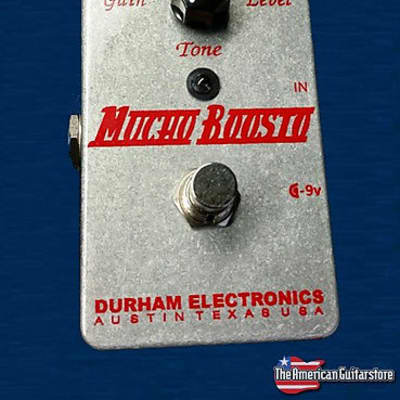 Reverb.com listing, price, conditions, and images for durham-electronics-mucho-boosto