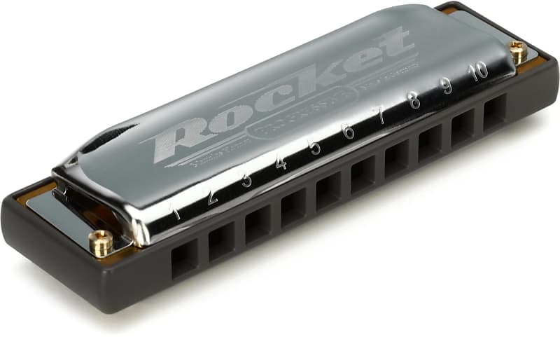 Hohner Rocket Harmonica Key Of F 5 Pack Bundle Reverb