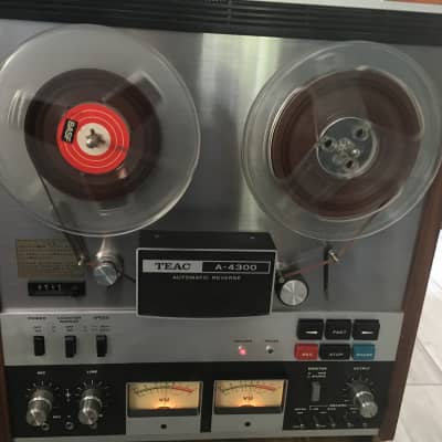 TEAC A-4300 Reel to Reel Tape Recorder, Stereo Tape Deck, Auto