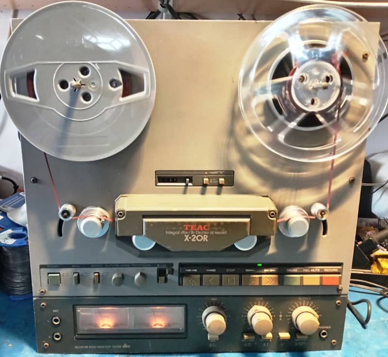 TEAC X-20R Reel Tape Deck Recorder with DBX Noise Reduction 2 speeds  bi-directional TESTED