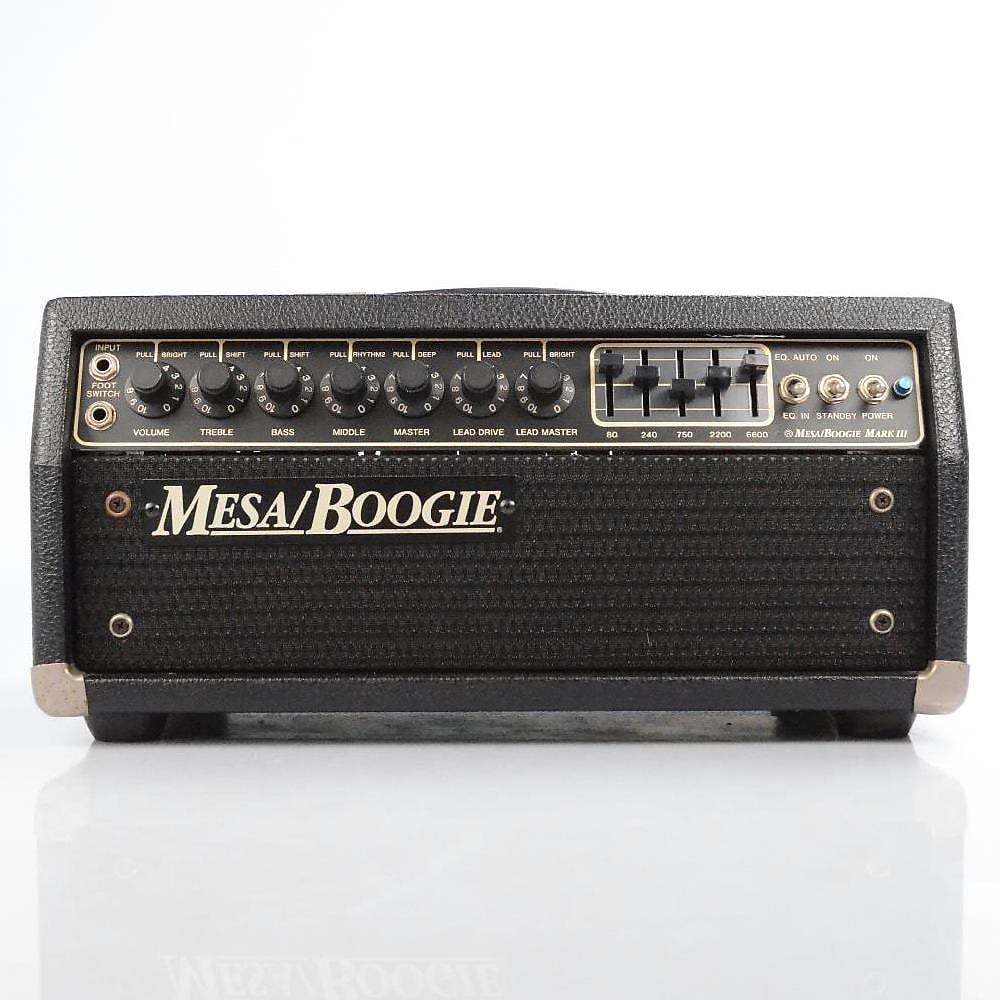 Mesa Boogie Mark III Simul-Class 3-Channel 75-Watt Guitar Amp Head 1985 -  1988 | Reverb