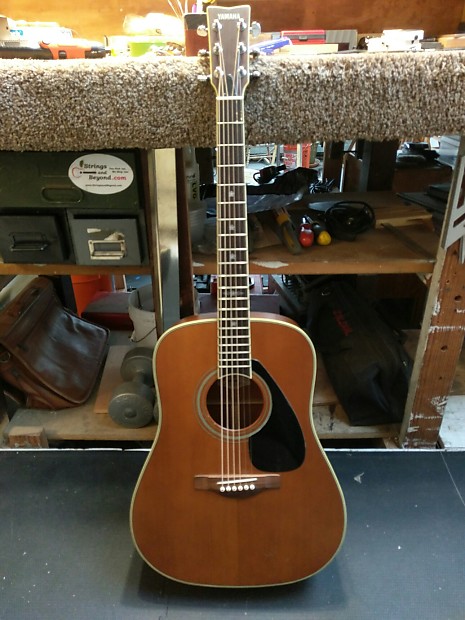 Yamaha LW-15 1995 Acoustic Dreadnought Solid Top | Reverb