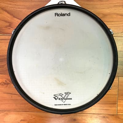 Roland PD-128-BC V-Pad 12" Dual Trigger Mesh Drum Pad 2010s - Black Chrome image 1